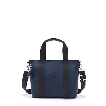 Torby Tote Kipling Asseni Mini Niebieskie | PL 1751GS